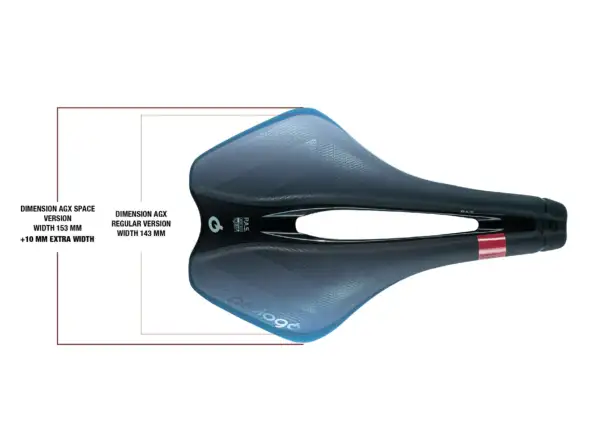 Prologo Dimension AGX Space T4.0 153 mm saddle black