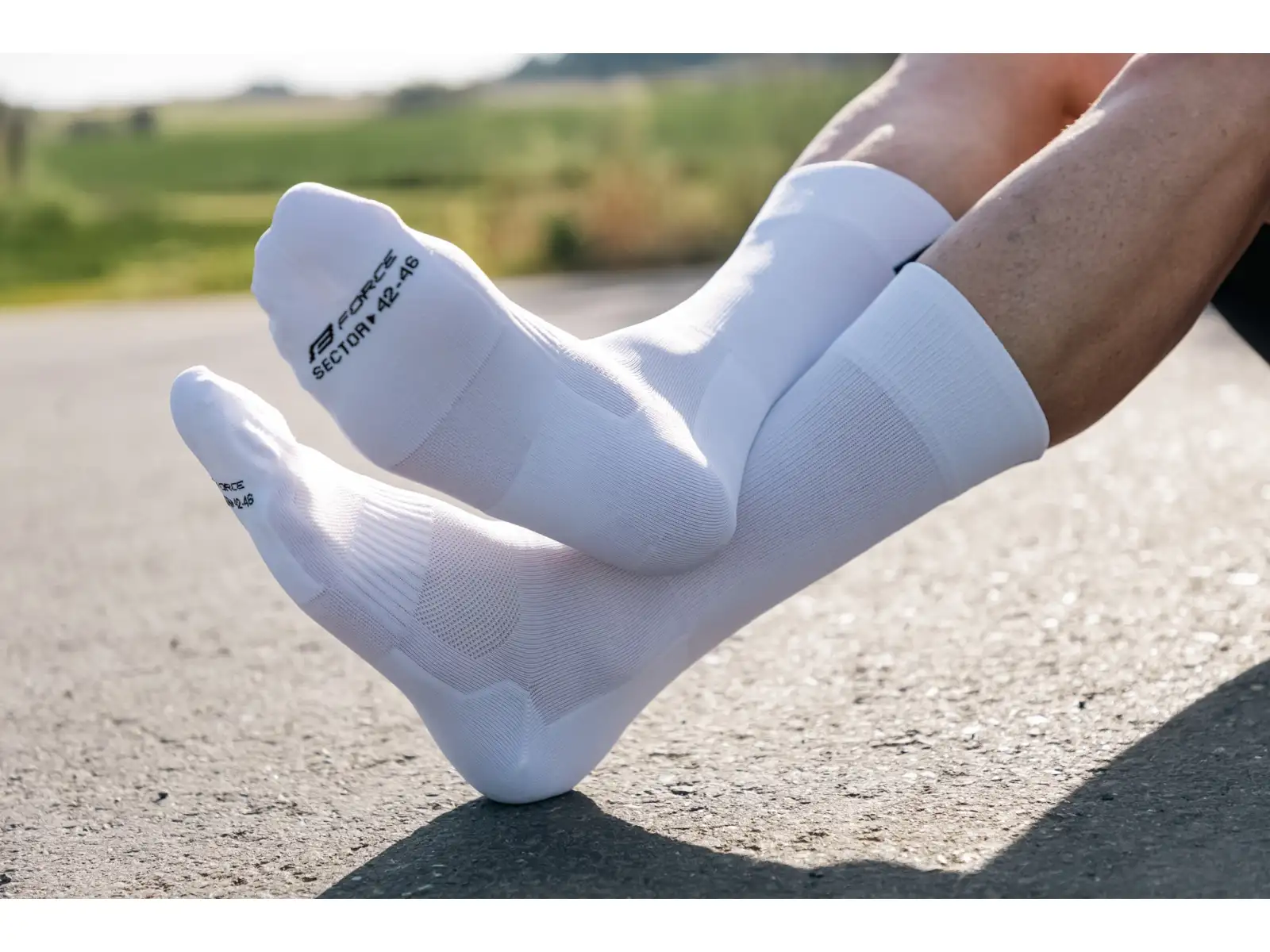 Force Sector socks white