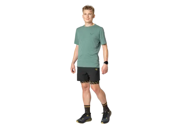 Dynafit Trail men's running T-shirt Atlantic