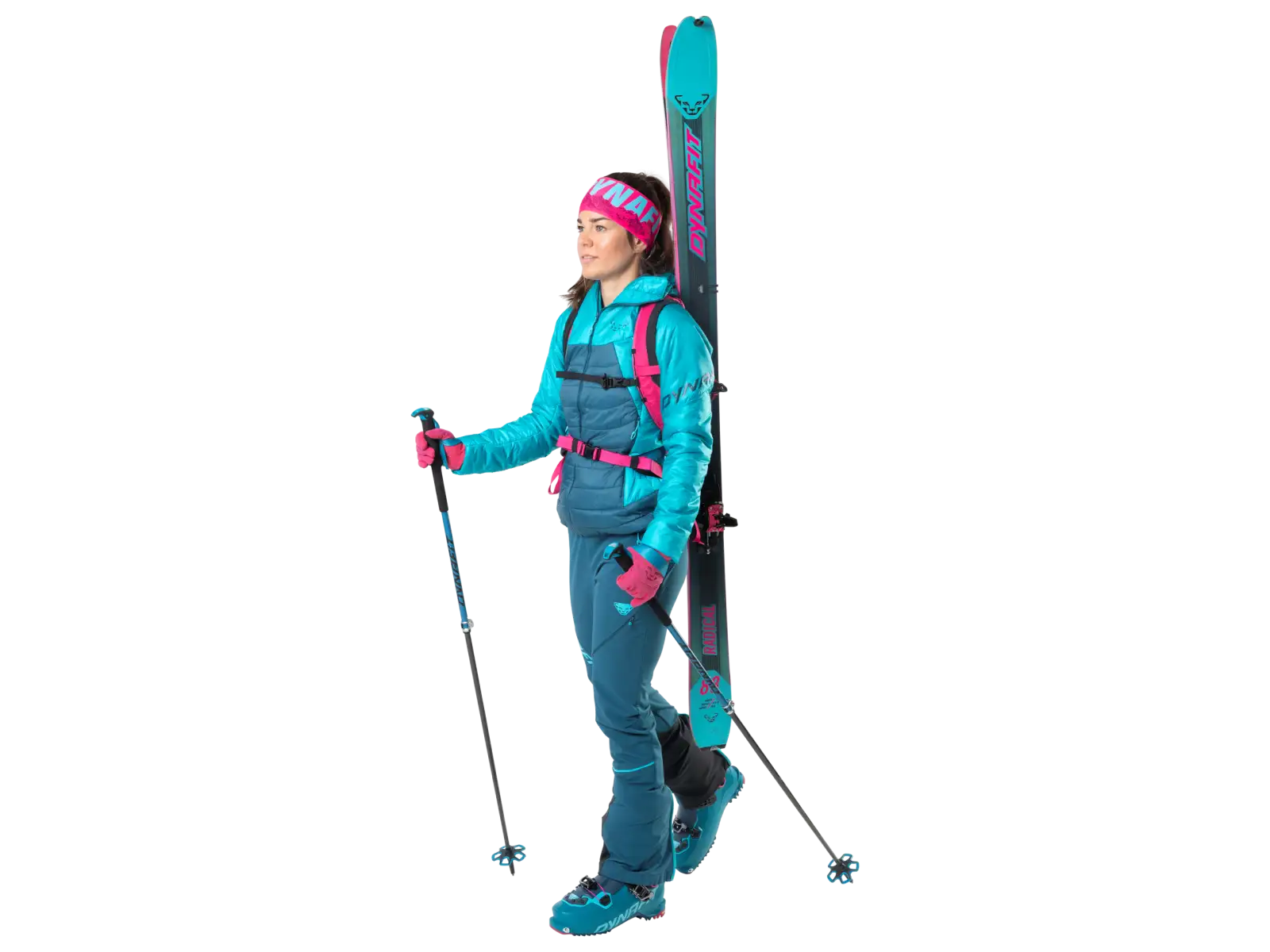 Dynafit Radical 88 women's touring ski Reef/Flamingo