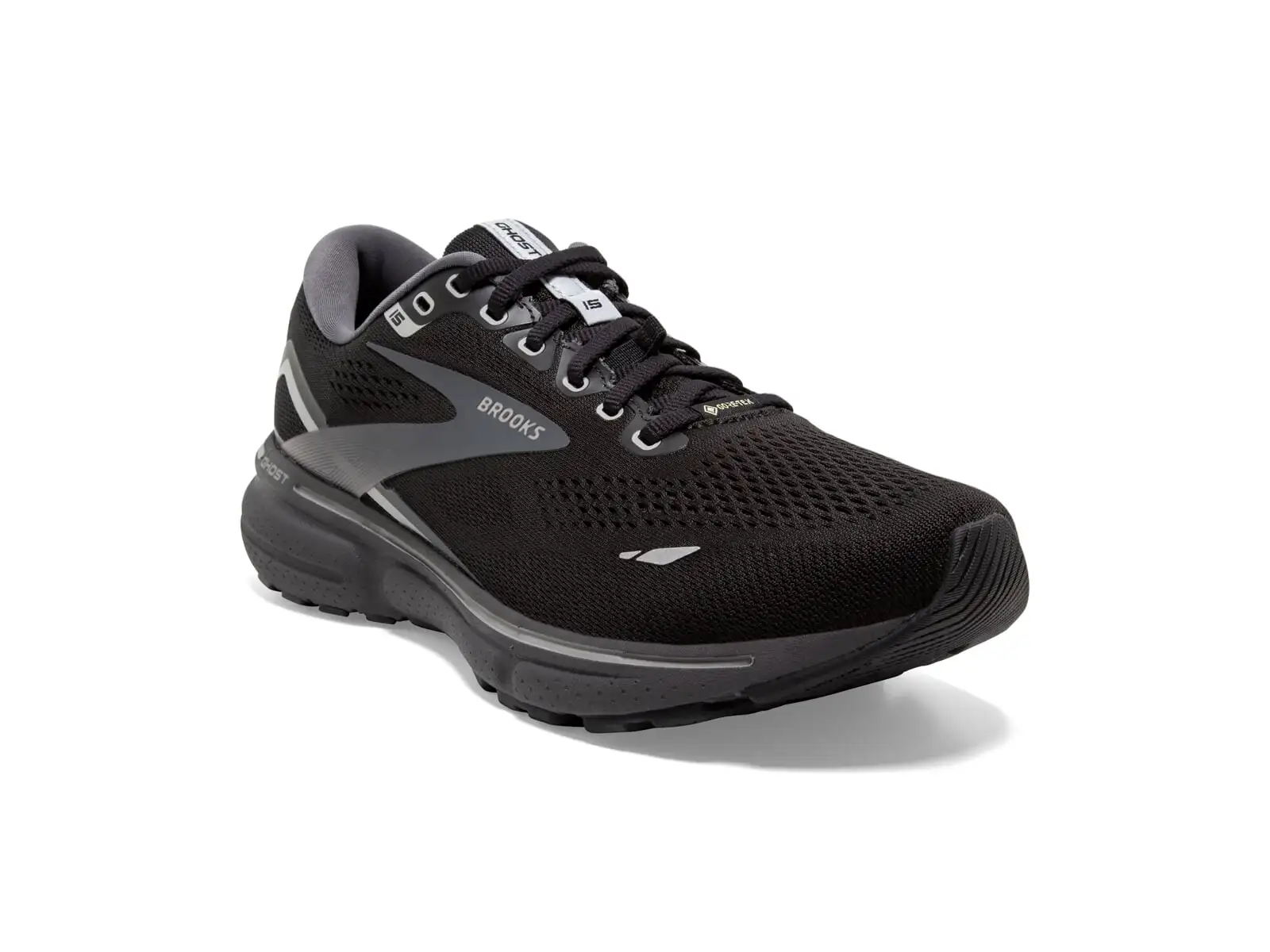 Brooks Ghost 15 GTX men's running shoes black