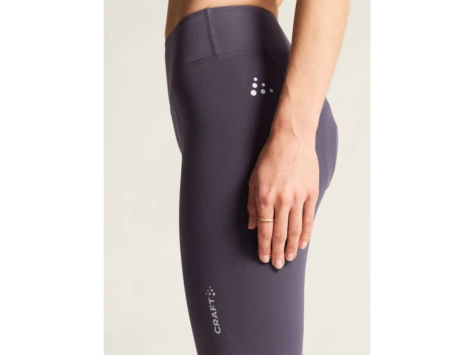 Craft Endur C2 women's cycling shorts with pad purple