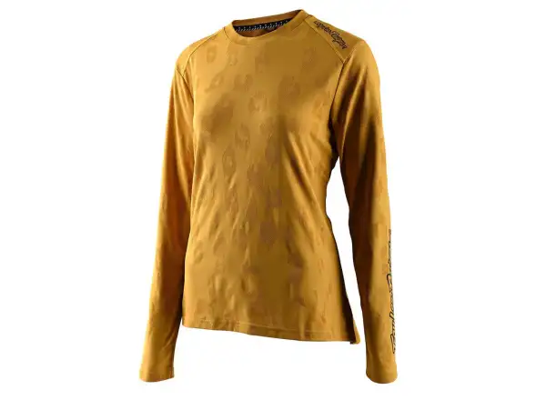 Troy Lee Designs Lilium women's jersey long sleeve Jacquard/honey
