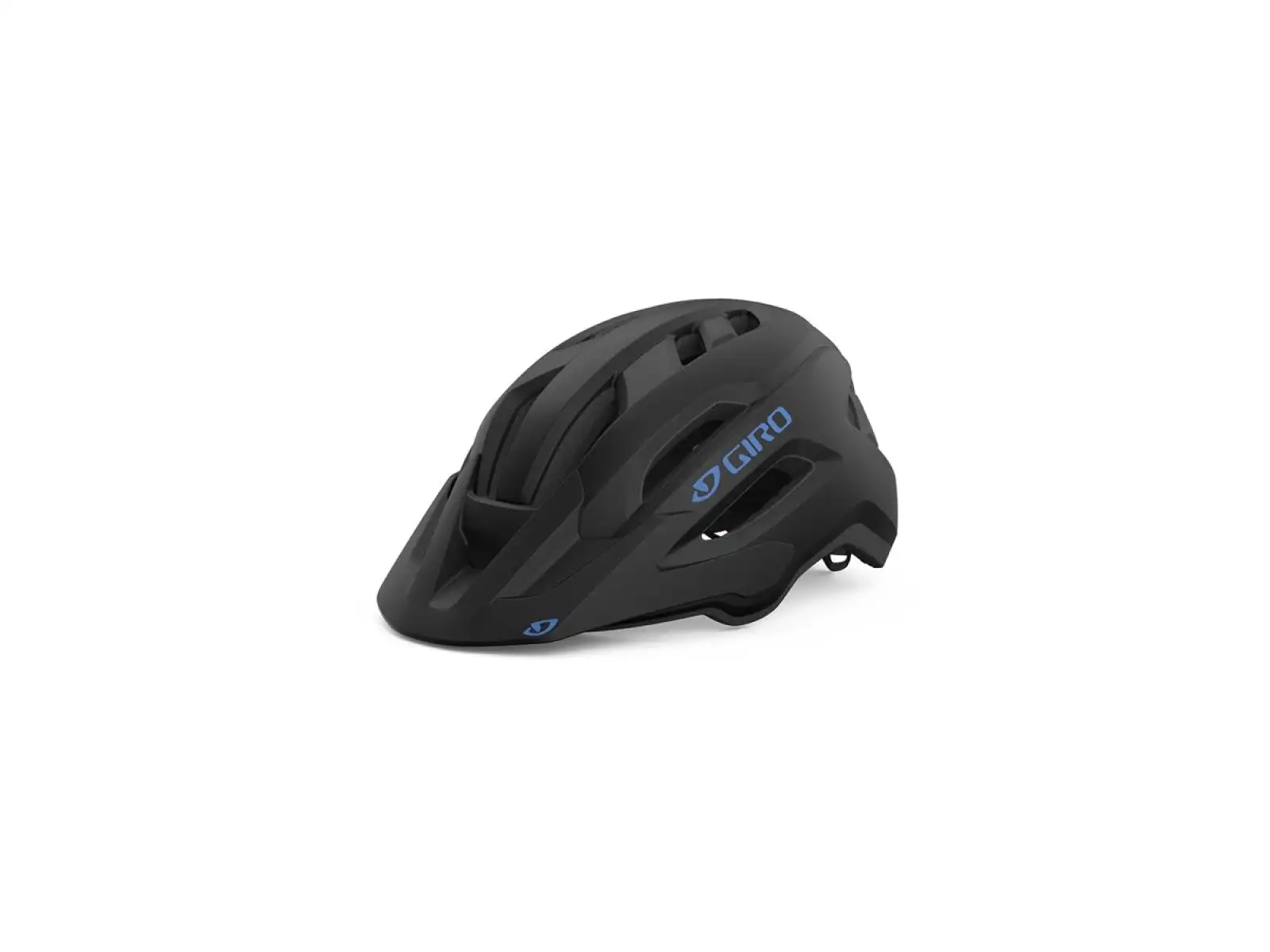 Giro Fixture II Youth children's helmet Mat Black/Blue size Uni (50–57 cm)