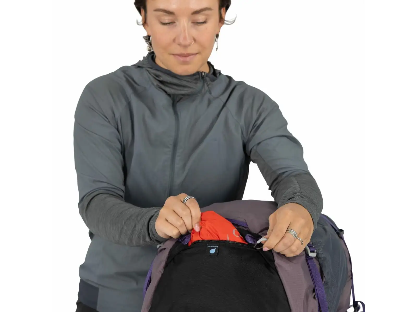 Osprey Hikelite backpack 28 l Graphite purple