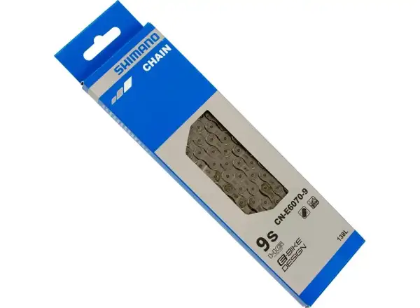 Shimano CN-E6070-9 chain for e-bikes 9sp. 122link.