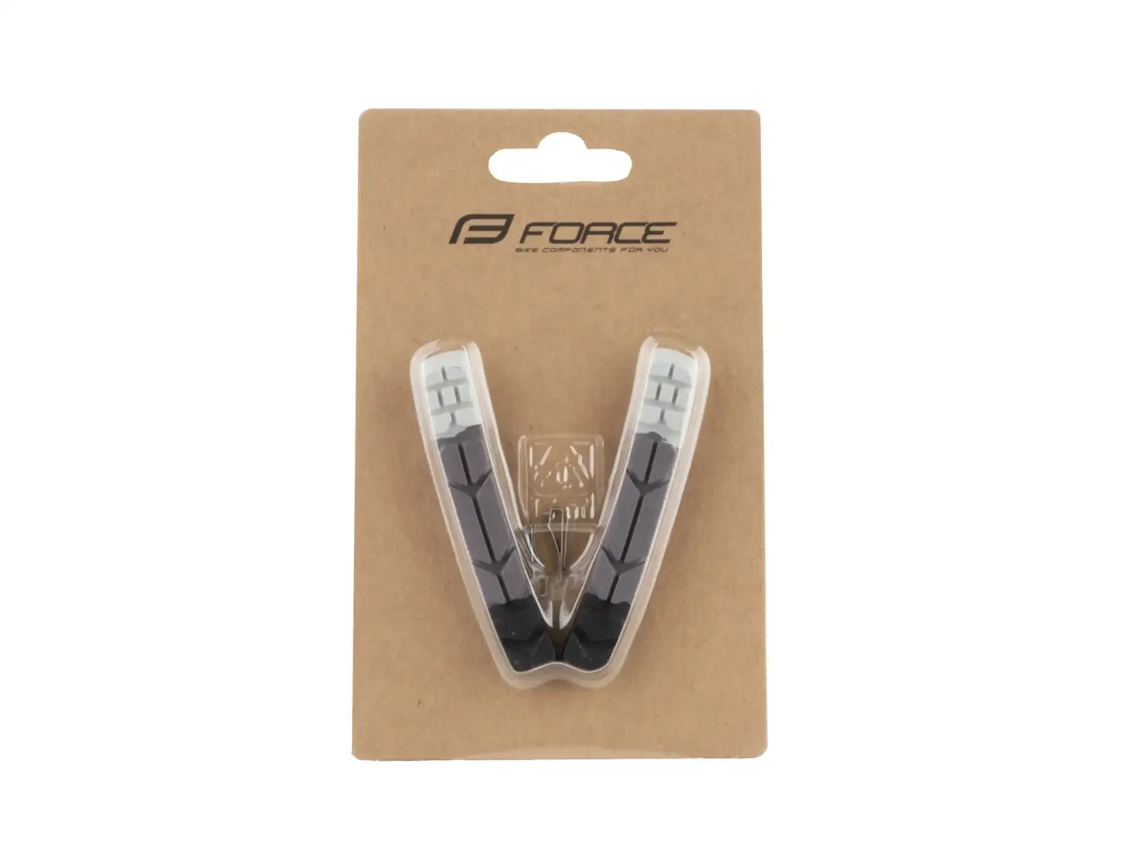 Force replacement brake pads 70 mm black/grey/white