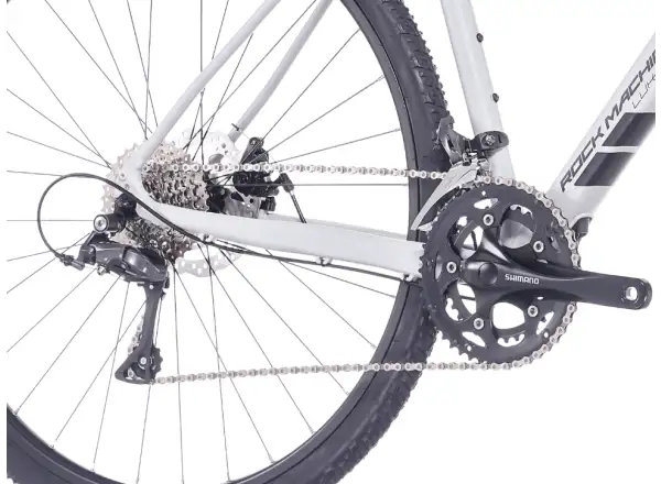 Rock Machine Lukk 20 Flat Bar gravel bike Matte Limerock Grey