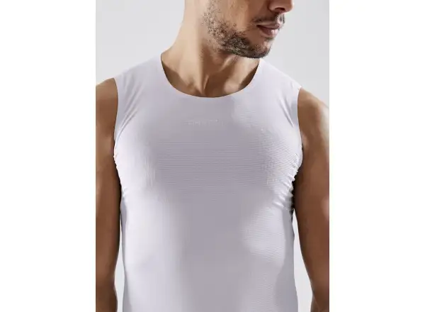 Craft Pro Dry Nanoweight men's sleeveless shirt white