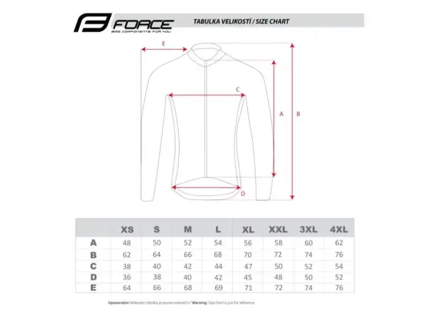 Force Ridge men's jersey long sleeve black/blue