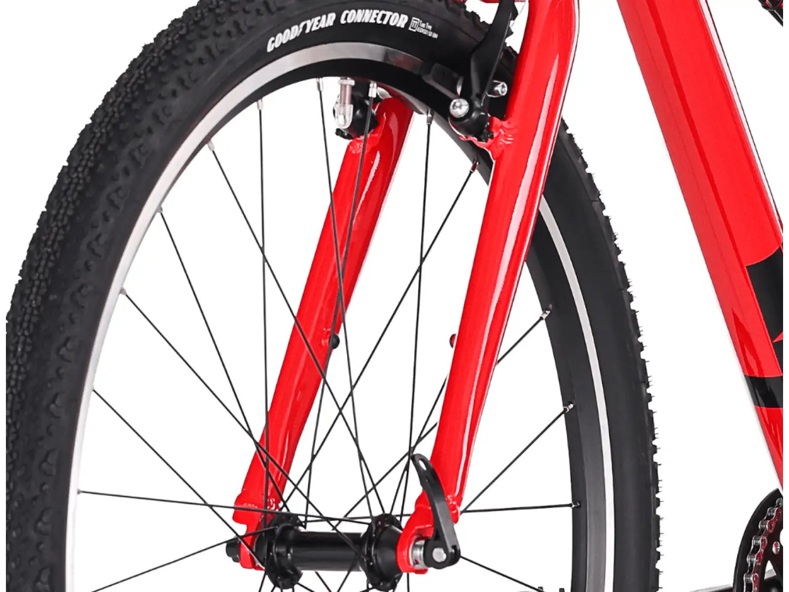 Rock Machine RIFF JR 27 kids bike Gloss Fire Red
