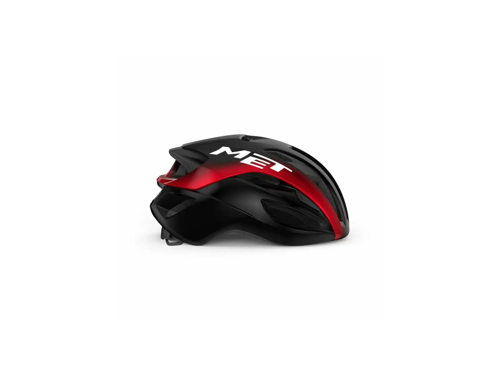 MET Rivale MIPS helmet black/red metallic glossy