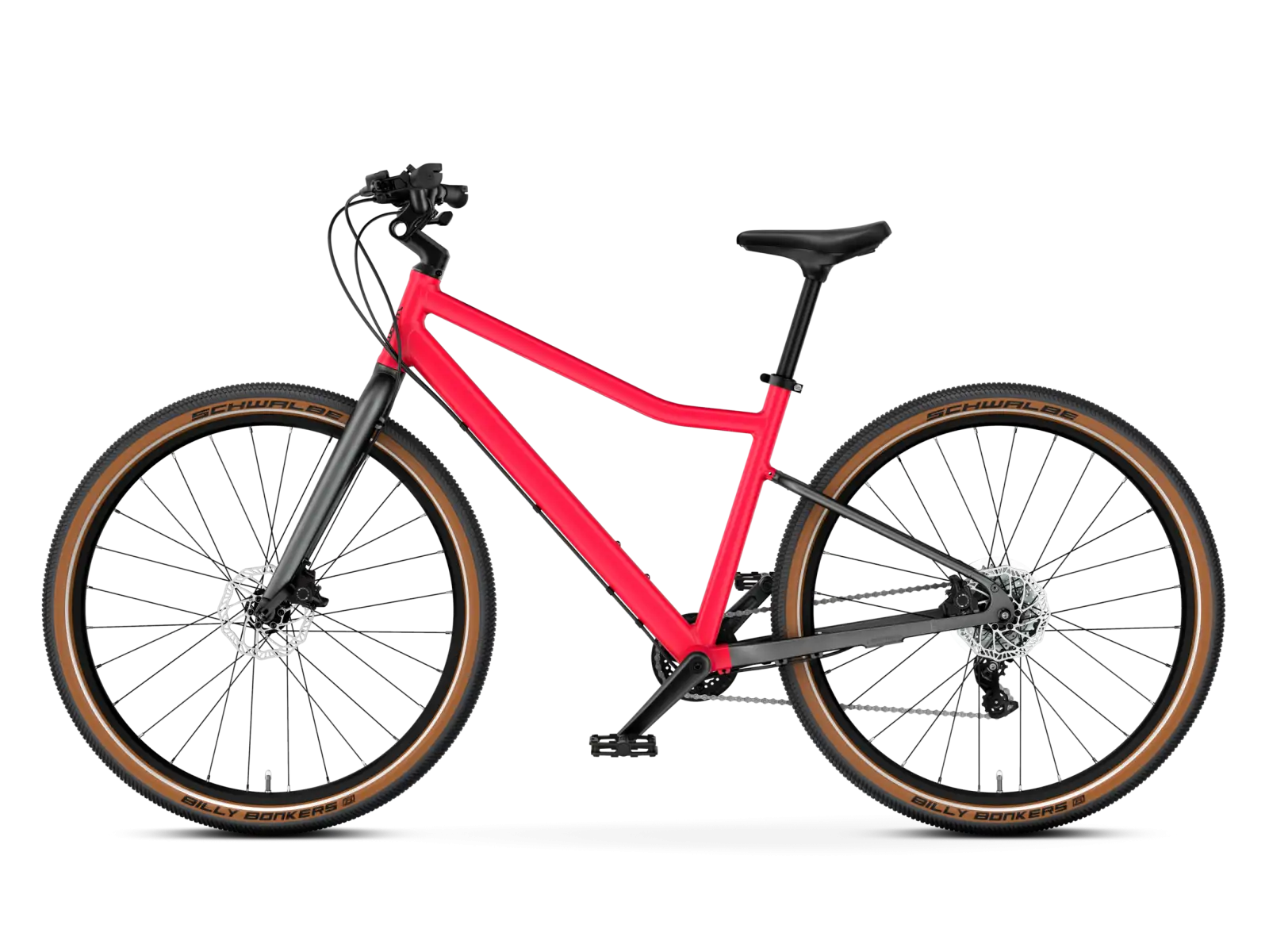 Woom 6 EXPLORE kids bike neon pink