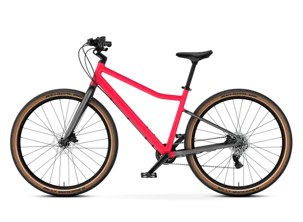 Woom 6 EXPLORE kids bike neon pink