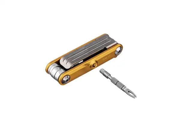 Topeak Tubi 11 multitool 11 functions gold