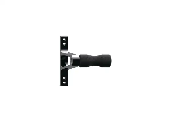 Lezyne CNC Alloy Wheel Hook wall mount black
