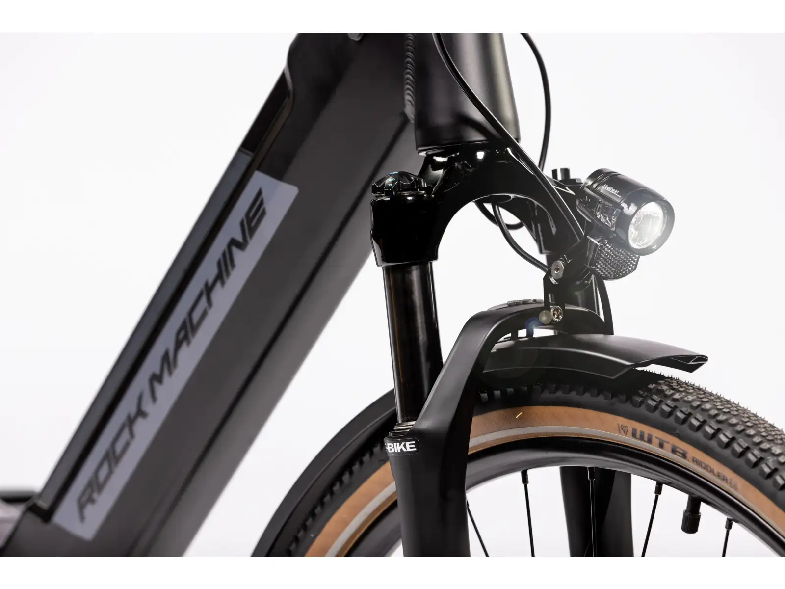 Rock Machine Crossride INT e450 Touring e-bike Matte Black/Grey