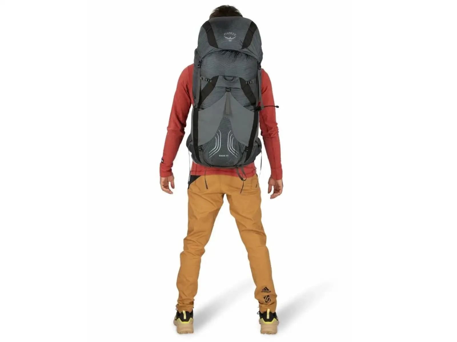 Osprey Exos 48 men's hiking backpack Blue Ribbon L/XL
