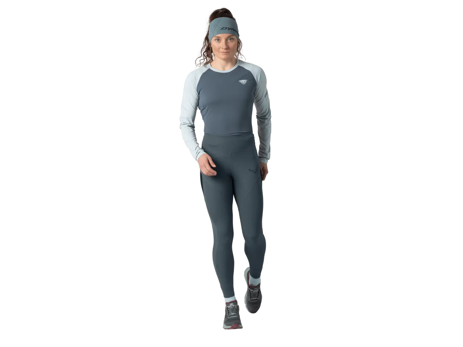 Dynafit Warm ultra women's running leggings Cinder/Black Out