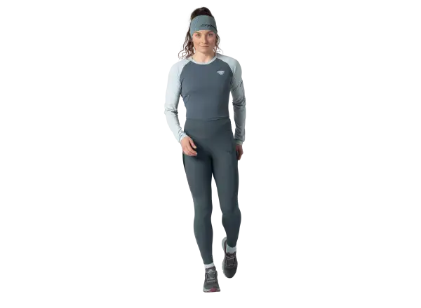 Dynafit Warm ultra women's running leggings Cinder/Black Out
