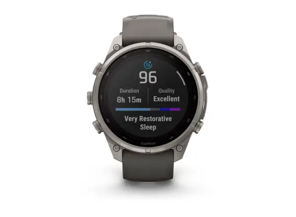 Garmin Fénix 9 Pro inReach Solar 47 mm Titanium Pebble Gray/Silver Gray