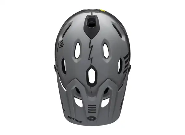 Bell Super DH Spherical helmet Mat Gray/Black Fasthouse