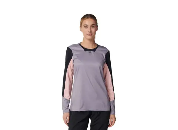 Fox Defend women's jersey long sleeve Stone