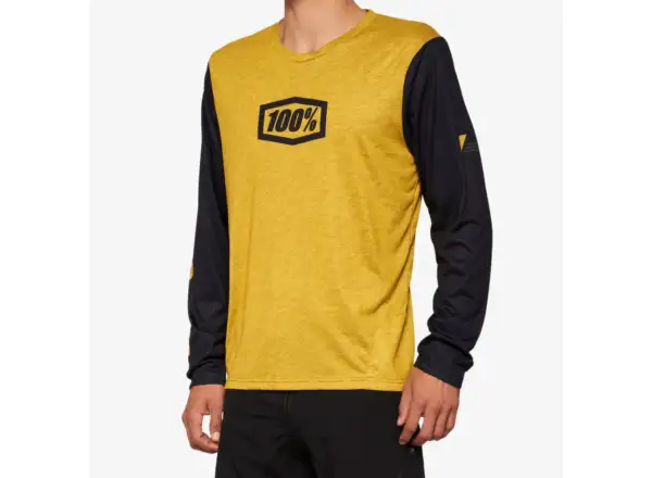 100% Airmatic Long Sleeve Jersey Men Dijon