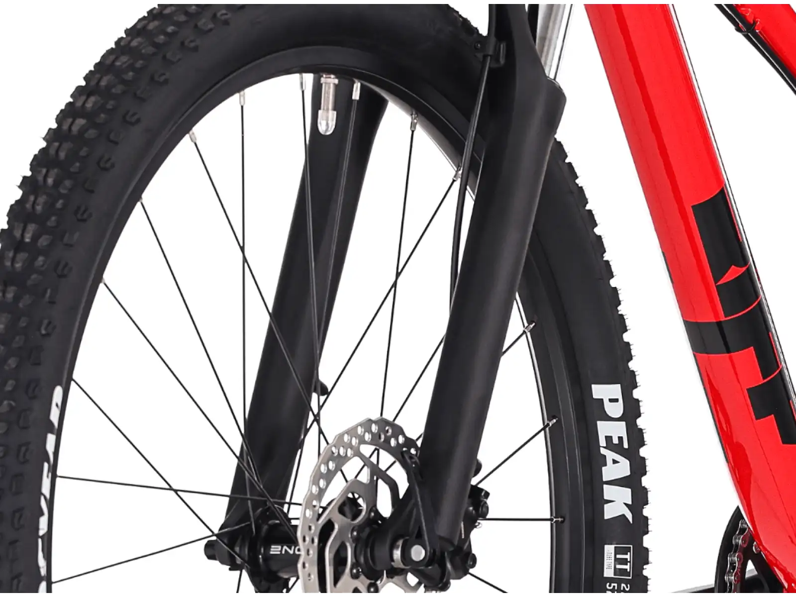 Rock Machine RIFF Tr 27 children's bike Gloss Fire Red