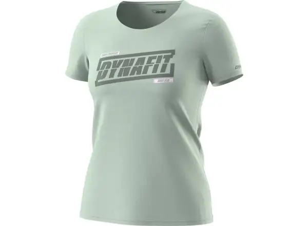 Dynafit Graphic Cotton women T-shirt short sleeve Jadelite/Tabloid