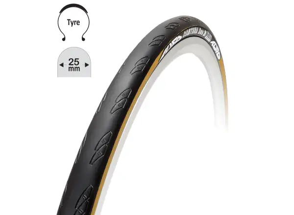 Tufo Comtura Duo 25-622 road tire kevlar black/beige
