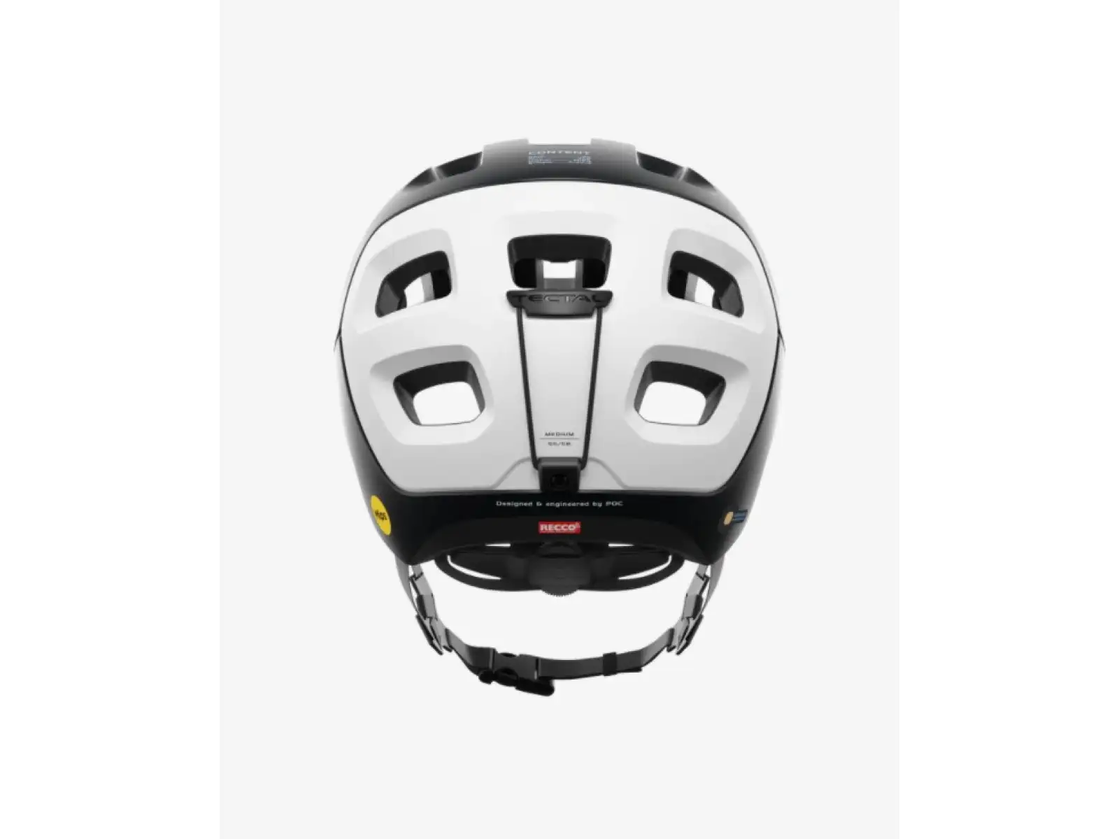 POC Tectal Race MIPS helmet Uranium Black/Hydrogen White Matt