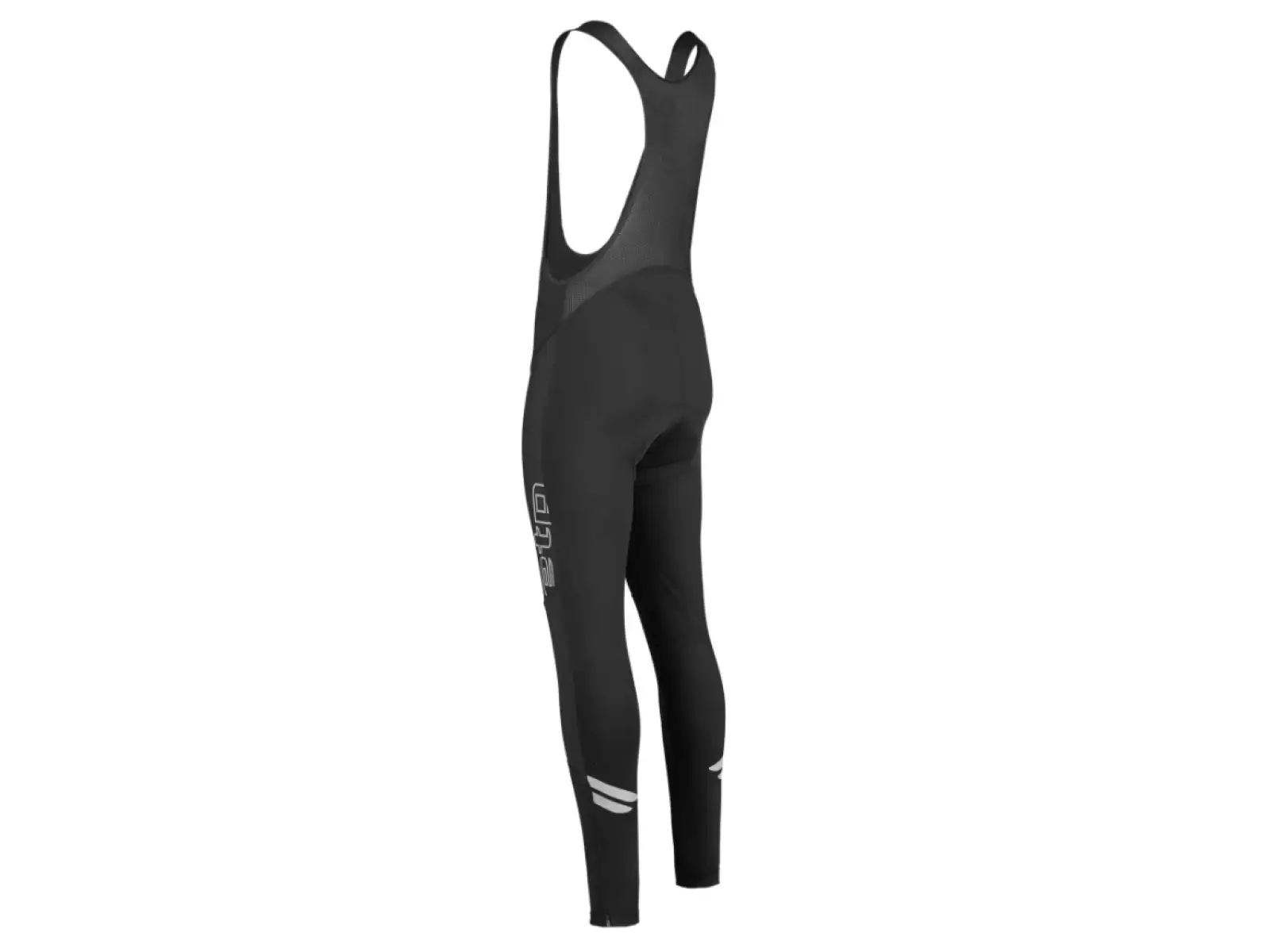Etape Vuelta men's bib shorts with pad black/reflective