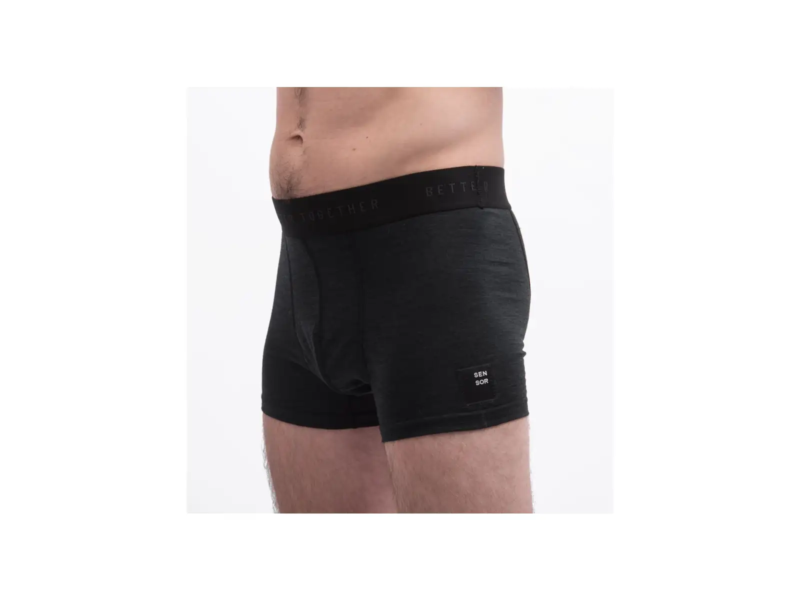 Sensor Merino Cordura men's base layer black