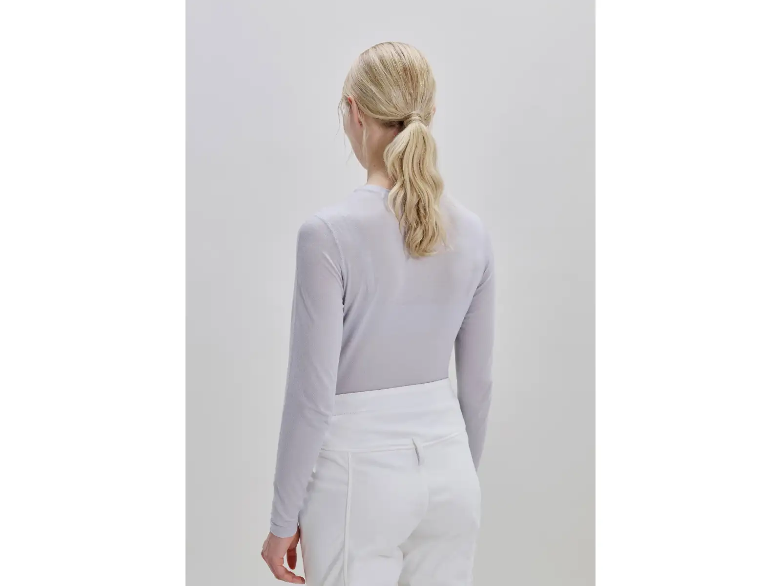 POC Layer Mid women's base layer shirt long sleeve Granite Grey
