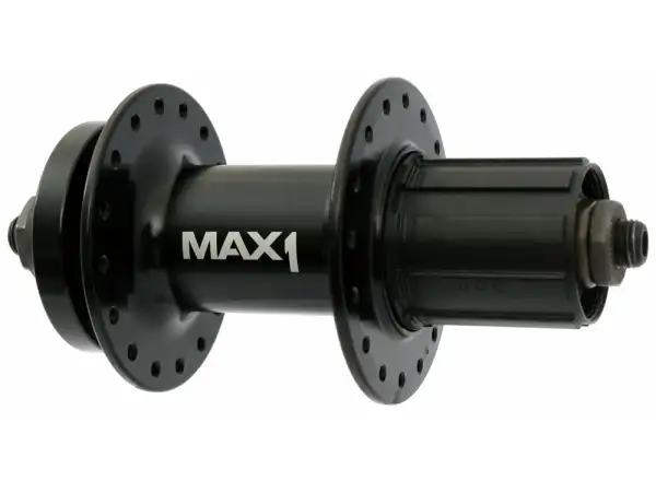 MAX1 Sport rear hub 5x135 mm black 32 holes HG9 freehub
