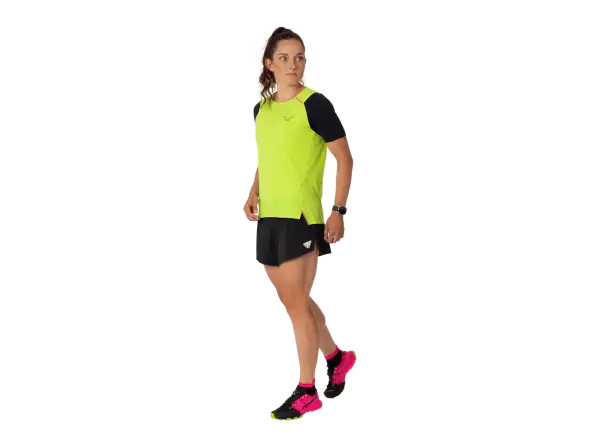 Dynafit DNA women's T-shirt short sleeve Ultra Yellow