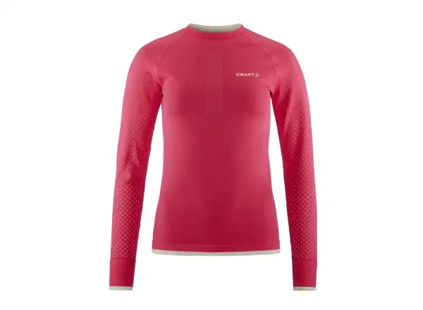 Craft ADV Warm Intensity women's long sleeve shirt red
