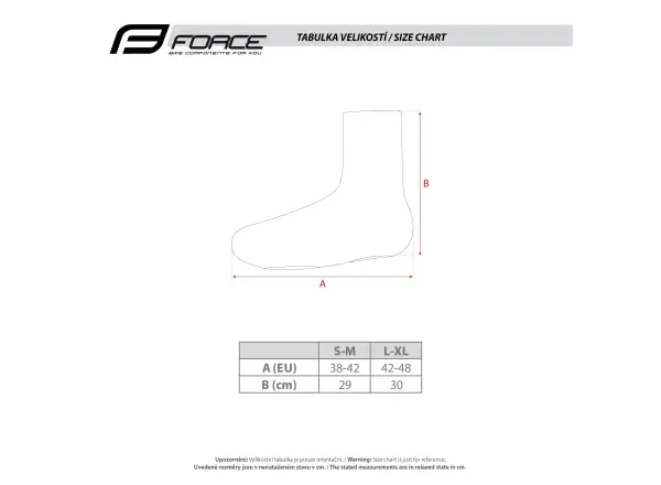 Force Swift Road shoe covers black