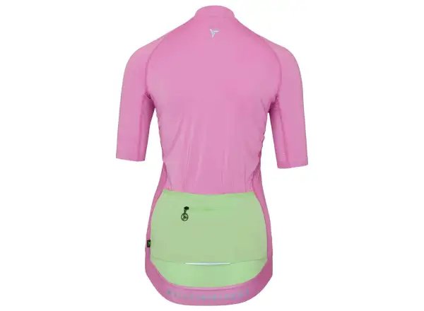 Silvini Mazzana women's jersey short sleeve Blush/Green