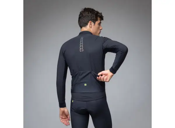 Alé R-EV1 Thermo Shield men's winter cycling jacket Black