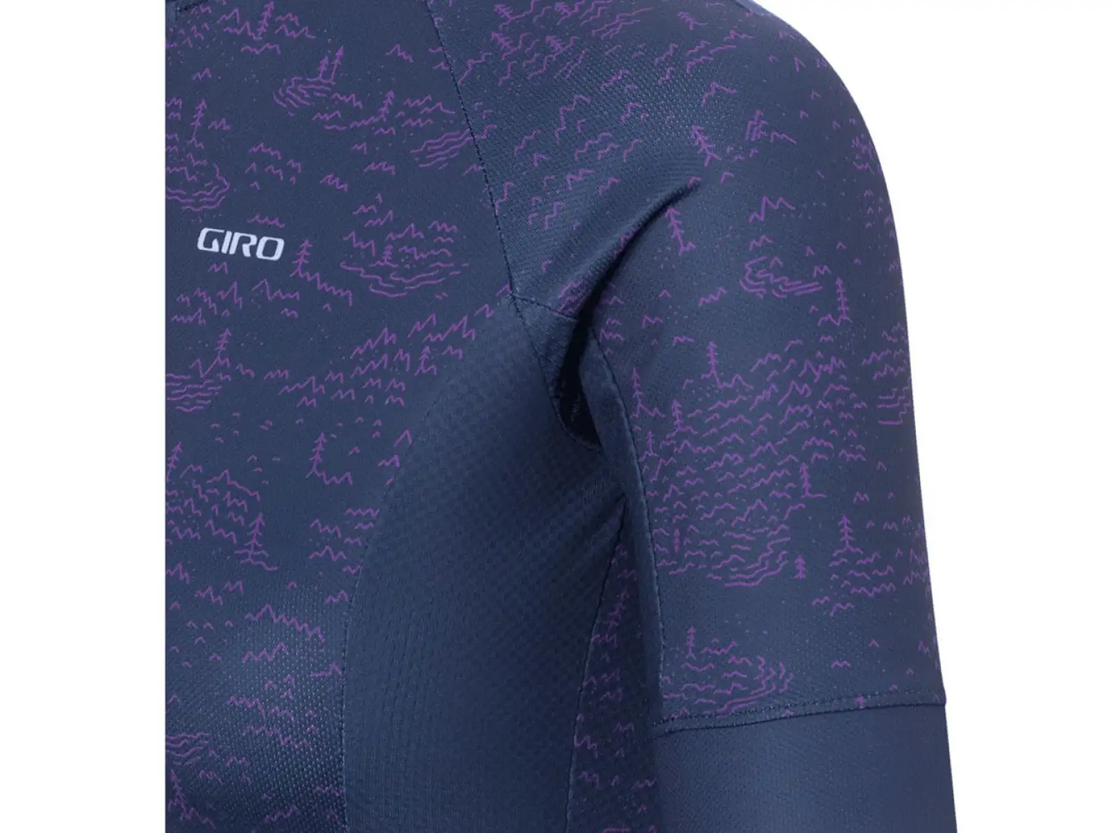 Giro Chrono Sport women's jersey short sleeve Midnight Blue Scree