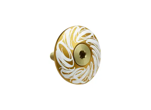 Shaman Racing headset cap 1 1/8" Oremnts gold