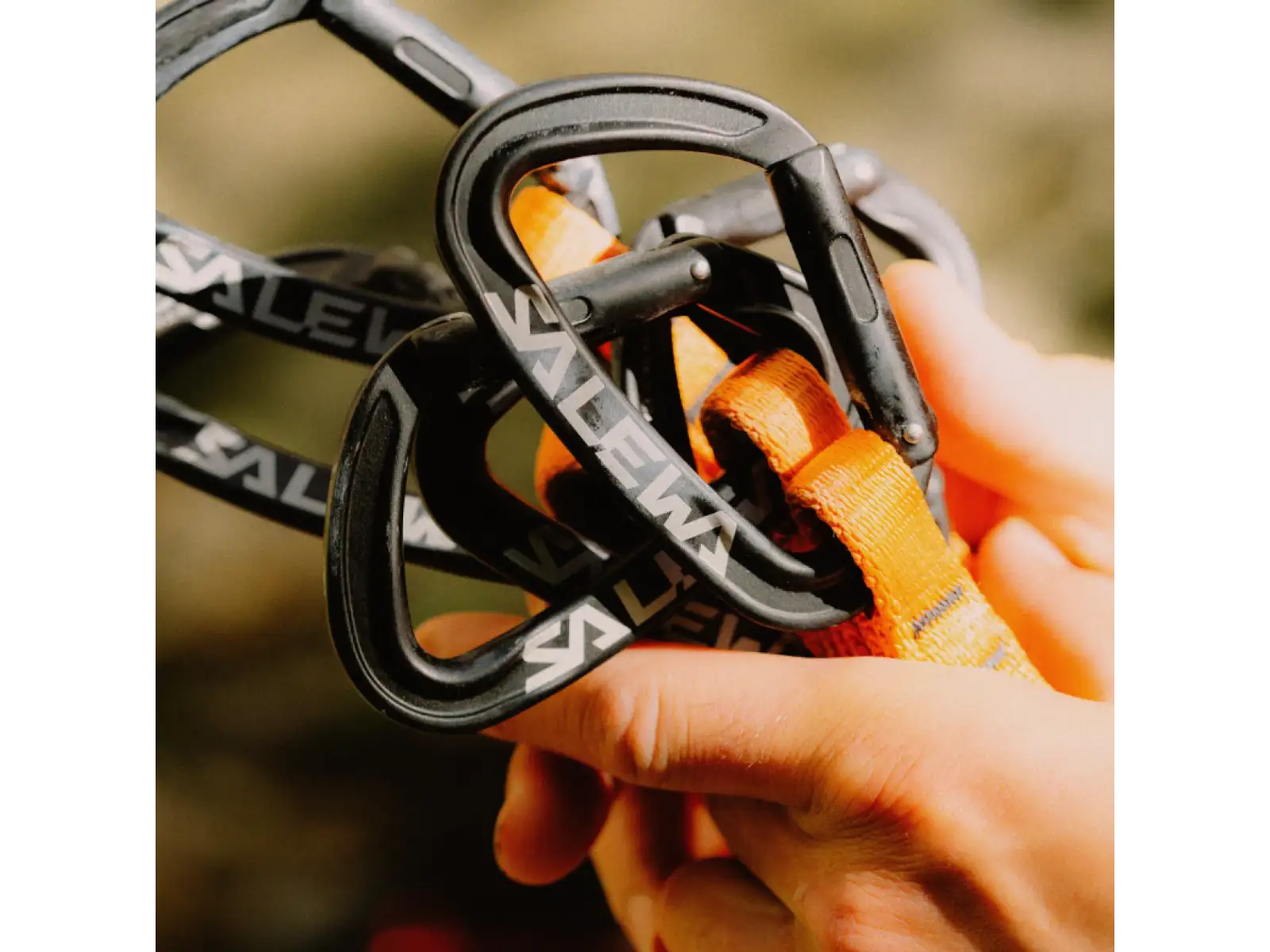 Salewa Ortles HMS Screw carabiner M Orange