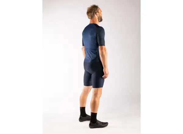 Force Script men's jersey short sleeve dark blue
