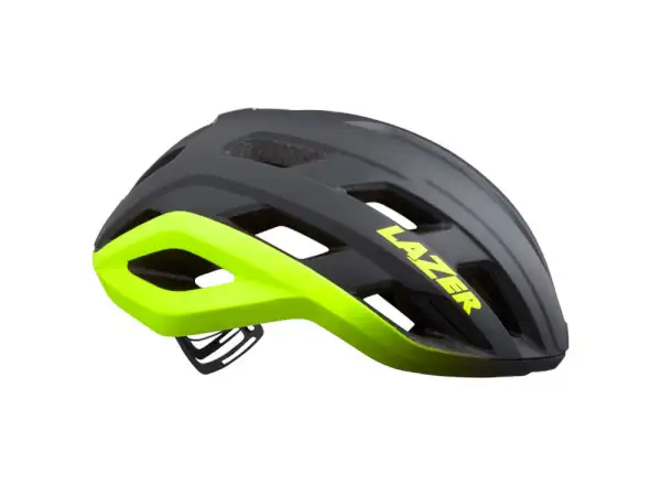Lazer Strada KC helmet matte dark grey/neon yellow