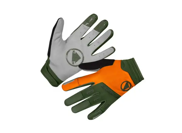 Endura SingleTrack windproof gloves Harvest