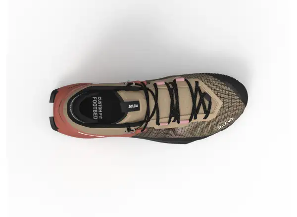 Salewa Wildfire NXT Mid GTX women's shoes Quicksand/Etruscan Red
