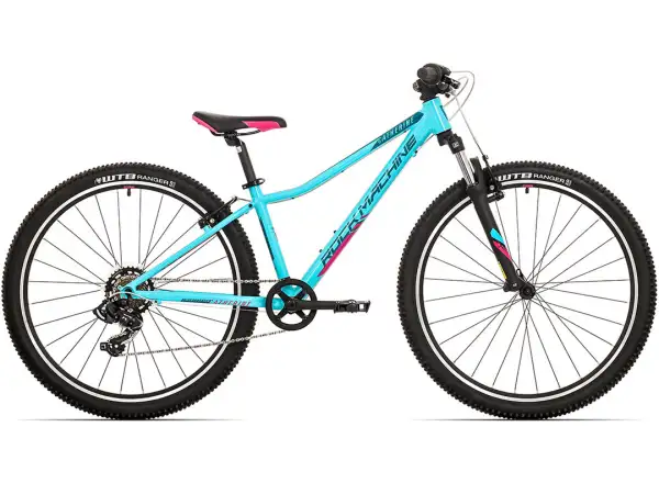Rock Machine Catherine 27 gloss neon mint/petrol blue/pink children's bike