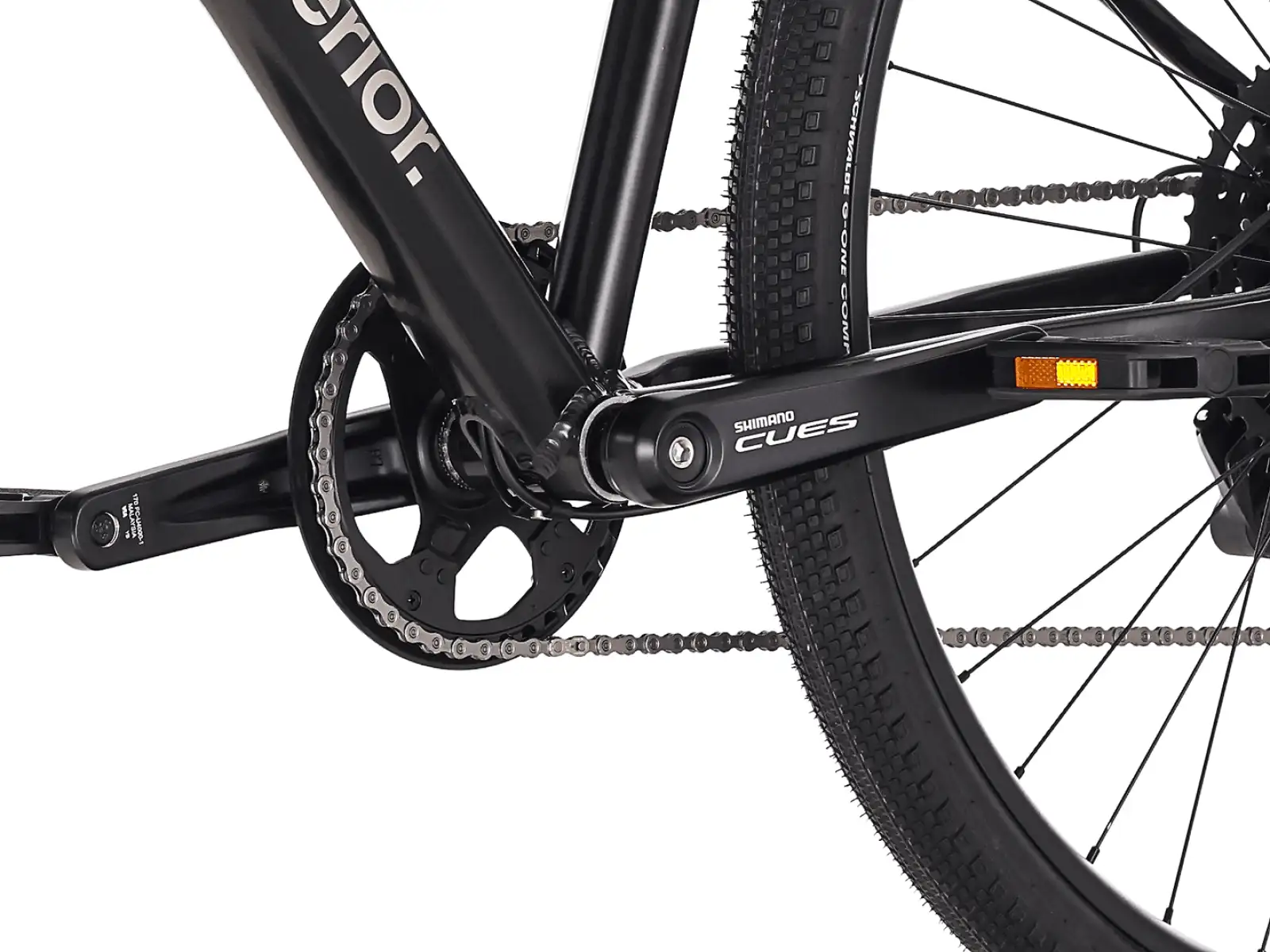 Superior Blox 6.4 city bike Matte Black